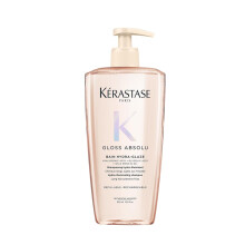 K?rastase Gloss Absolu Refillable Shampoo for All Hair Types, with Glycolic Acid, Hyaluronic Acid & Wild Rose 500ml