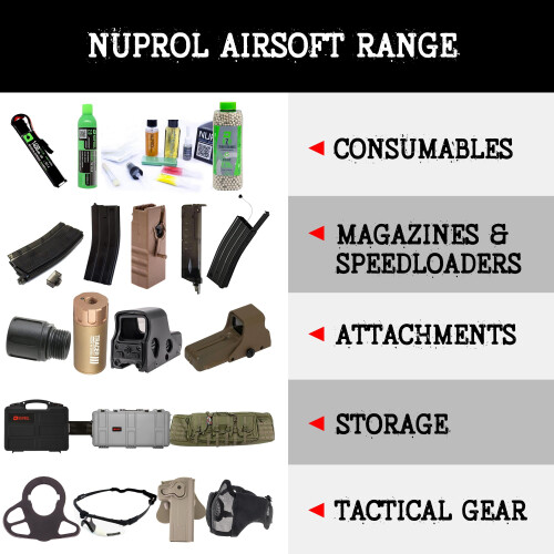 NUPROL Large Wheeled Hard Case (PnP Foam); Tan 1