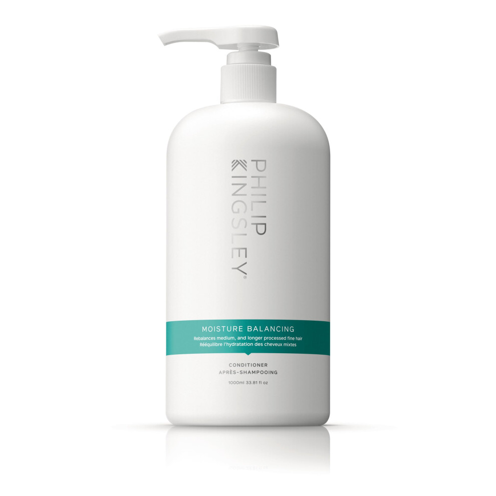 Philip Kingsley | Moisture Balancing Combination Conditioner | Restore Your Hair's Shine, Softness and Hydration | Nourishing Hydration and