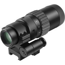 Feyachi M36 1.5X - 5X Red Dot Sight Optics Magnifier with Flip to Side Mount
