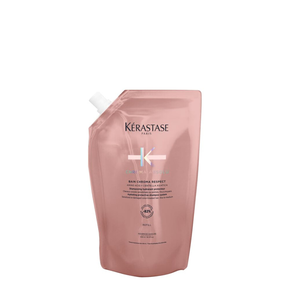 K?rastase Chroma Absolu, Hydrating and Protective Shampoo, Sensitised or Damaged Color-Treated Hair, Fine To Medium, With Glycerin, Amino Acid and