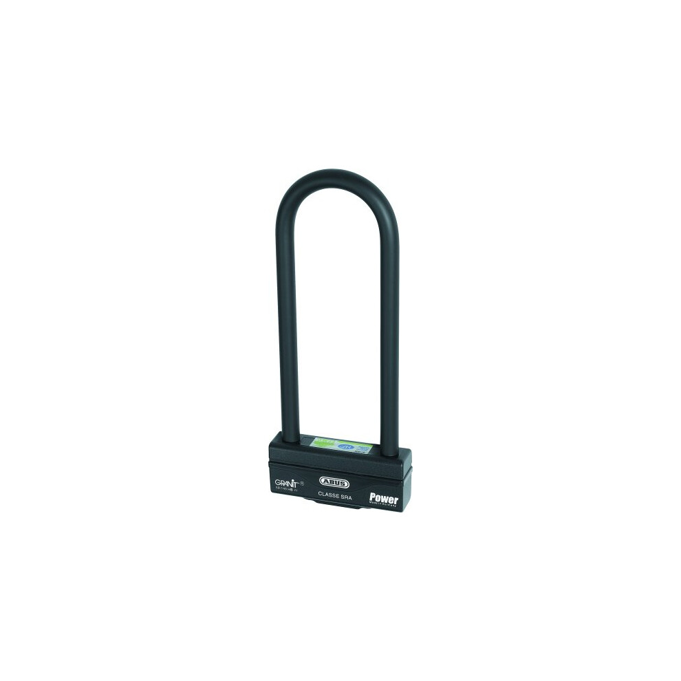 Abus U-Lock Granit Power 58/140Hbiii - Strong Motorbike Lock With Double Locking - Security Level 18
