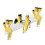 TOKO Ski Vise Freeride - Yellow, One Size 1