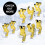 TOKO Ski Vise Freeride - Yellow, One Size 5