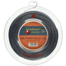 Kirschbaum Max Power Rough String Reel - Black, 1.2 mm