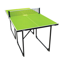 JOOLA Midsize table tennis table, Unisex-Adult, ping-pong table, including net, Green, 168x84x76, 22kg