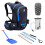 TerraWest Core Avalanche Kit,Ski Backpack Including Recco & Removable Back Protector, Hydration Bladder, Core Plus Shovel, Core 240 cm Quick Lock 1