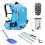 TerraWest Core Avalanche Kit,Ski Backpack Including Recco & Removable Back Protector, Hydration Bladder, Core Plus Shovel, Core 240 cm Quick Lock 1