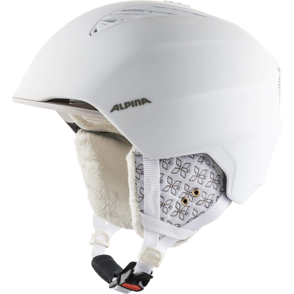Alpina Unisex - Adult, Grand Ski Helmet, -Prosecco Matt, 57-61 Cm White