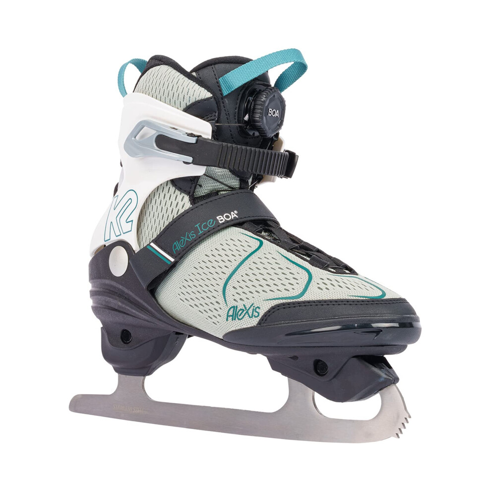 K2 Alexis Ice Boa FB 25G0910.1.1.060 Women's Ice Skates Grey/Blue
