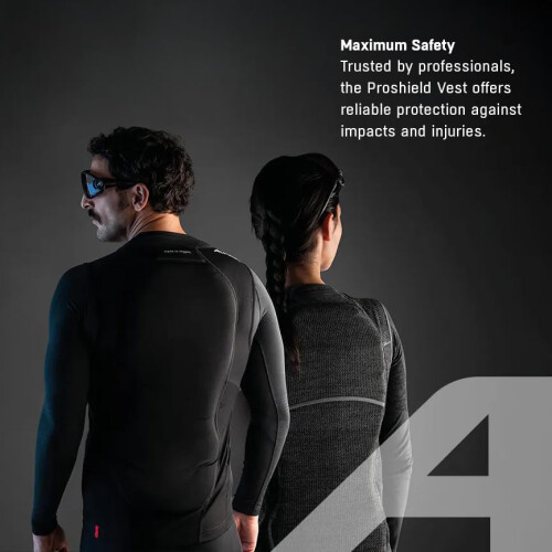 Alpina ALPINA Men, PROSHIELD MEN VEST protector, black, XL 2