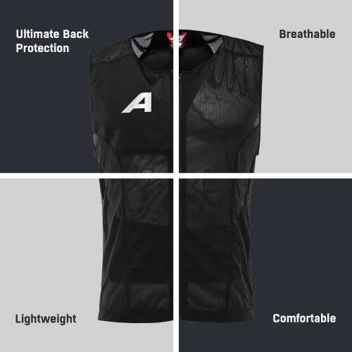 Alpina ALPINA Men, PROSHIELD MEN VEST protector, black, XL 1