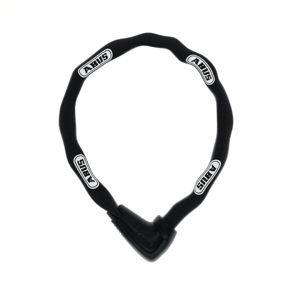 Abus Steel-O-Chain 9809K Chain Lock - Bike Lock With Xplus Cylinder For Protection Against Tampering - Security Level 12 - 9 Mm Thick - 110 Cm Long