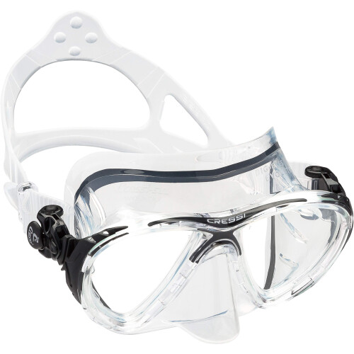 Cressi Cressi Big Eyes Evolution & Alpha Ultra Dry, clear/black 1