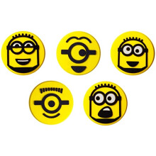 Wilson Unisex-Youth Minions V3.0 Vibration Dampener Box Rackets Accessories, Yellow/Black, Box EU