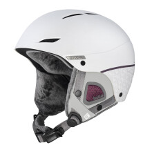 Boll? - Juliet, No Lens Reference, Medium, Snow Helmets, Feminine, Adult |Black Matte and White Pearl Matte