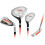 Longridge Junior Challenger Cadet Right Hand Golf Package Set - Orange, 8 Year Plus 2