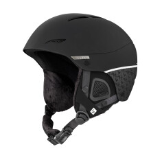 Boll? - Juliet, No Lens Reference, Medium, Snow Helmets, Feminine, Adult |Black Matte and White Pearl Matte