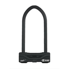 ABUS U-lock Granit Extreme 59 - motorbike and bicycle lock with XPlus cylinder - highest security level 20 - shackle height 245 mm