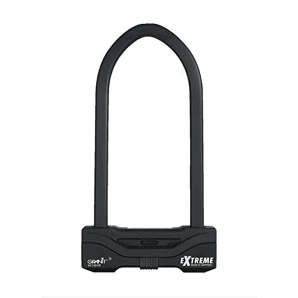 Abus U-Lock Granit Extreme 59 - Motorbike And Bicycle Lock With Xplus Cylinder - Highest Security Level 20 - Shackle Height 245 Mm