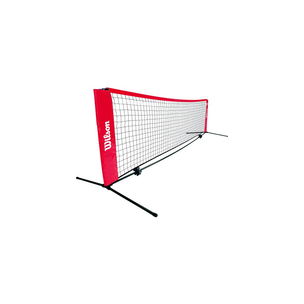 Wilson Mobile Tennis Court Tennis Net, Width 6.1 M, Red