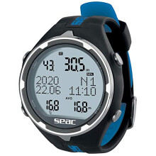 SEAC Action, Dive Computer with Scuba and Freediving Mode, Dive Logbook, Dive Planner, Safety Alarms