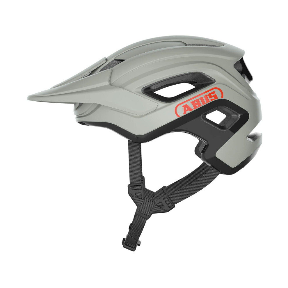 ABUS MTB helmet Cliffhanger - bike helmet for demanding trails - with large ventilation openings and TriVider strap system - for men and women
