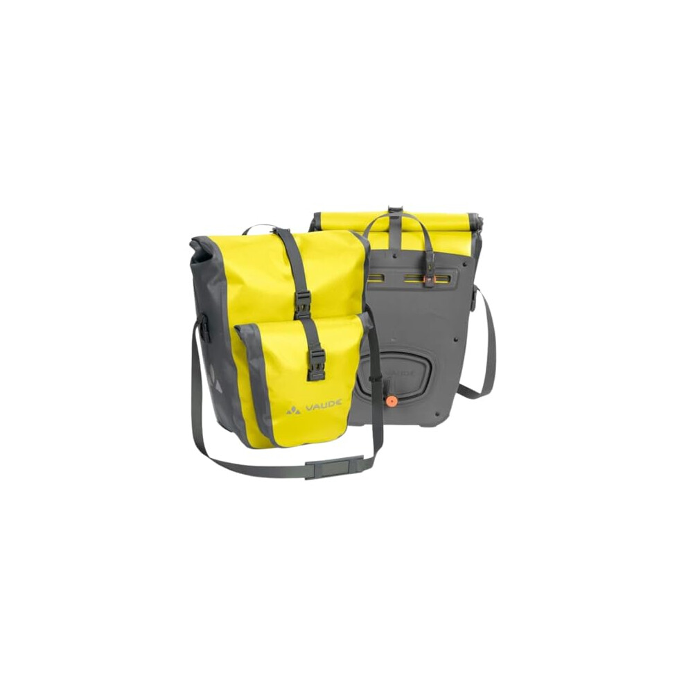 VAUDE Aqua Back Plus bike pannier bag, 2 x rear bike rack bag waterproof, 51 liters total volume, cycling bag rear, easy mounting - Made in Germany