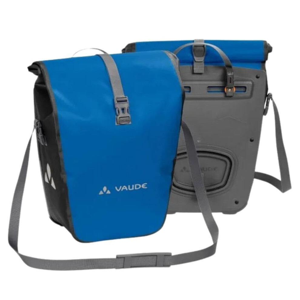 Vaude Aqua Back Bicycle Bag - Waterproof Pannier Rack Bag in Practical Set of 2 - Bicycle Bag Made from Durable & PVC-Free Tarpaulin Material - Made