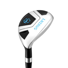 LAZRUS GOLF Premium Hybrid Golf Clubs for Men - 2,3,4,5,6,7,8,9,PW Right Hand & Left Hand Single Club, Regular Flex (Silver Right Hand, 3, RH, Silver