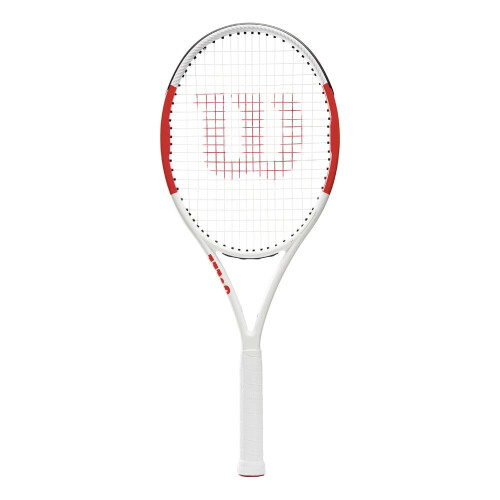 Wilson Wilson Six.One Lite 102 Performance Racket - Red/Grey, Size 0