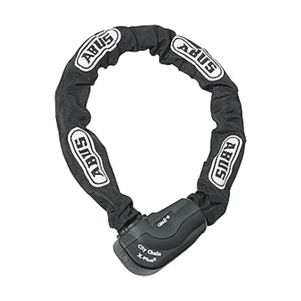 Abus Chain Lock Granit Citychain Xplus 1060 - Hardened Steel Bicycle Lock - Security Level 15