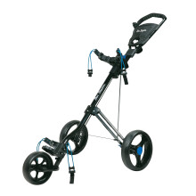 Ben Sayers Three-Wheel Trolley, Blend, Black