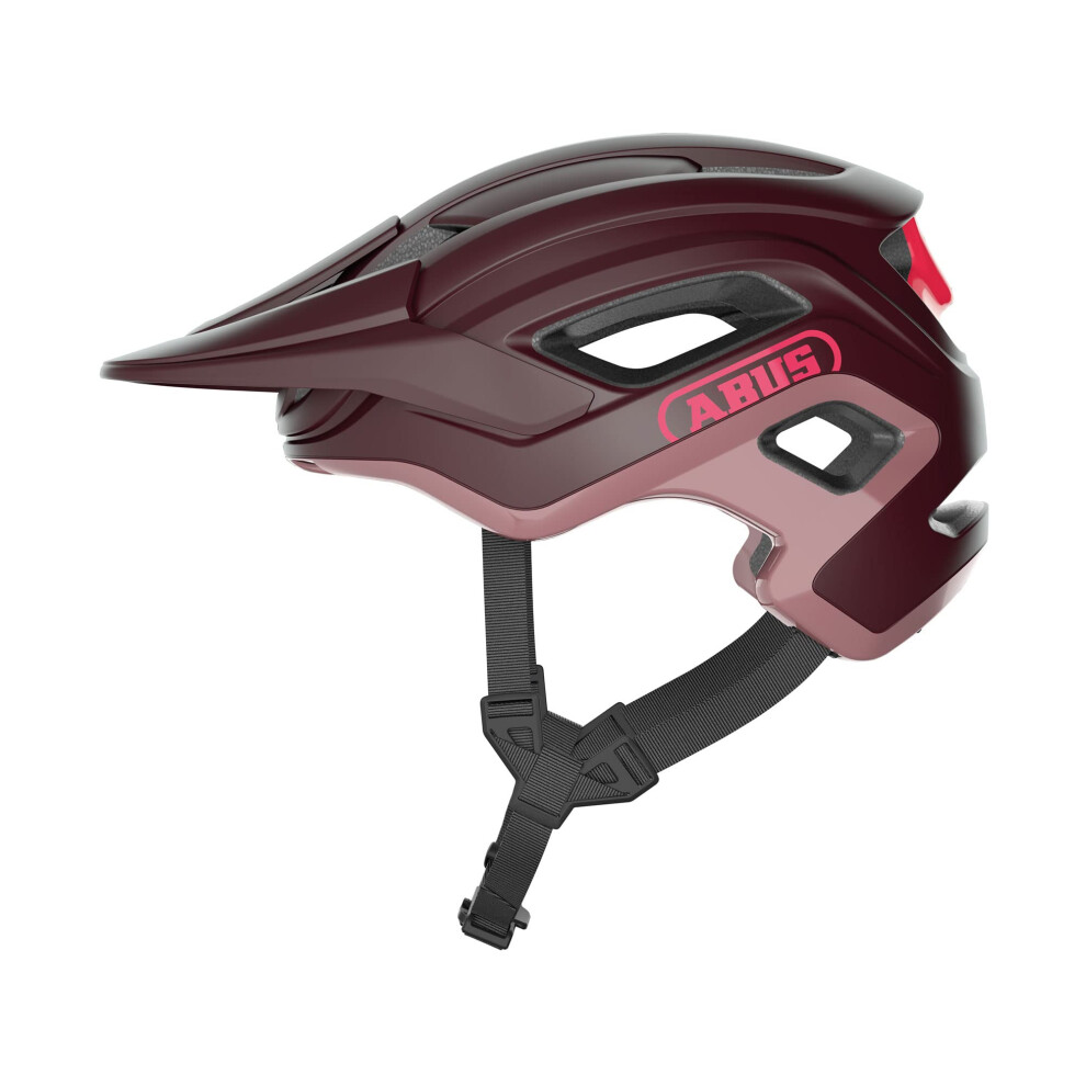 ABUS MTB helmet Cliffhanger - bike helmet for demanding trails - with large ventilation openings and TriVider strap system - for men and women