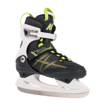 K2 Skate Alexis Ice Skate, Gray_Green, 4.5 UK