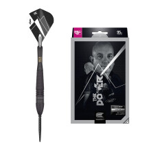 Target Darts Unisex's Phil Taylor Power 9-Five Gen 8 95% Tungsten Swiss Point Steel Tip Darts Set, Black and White, 24G