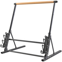 Kipika Ballet Barre, Portable Freestanding Ballet Barre System, Dance Ballet Bar for Home Workout Equipment, Folds Flat, 4 Height Adjustment, Storage