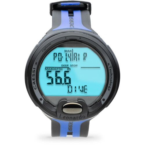 Cressi Cressi Leonardo Dive Computer - Black/Blue 2