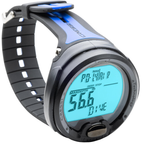 Cressi Cressi Leonardo Dive Computer - Black/Blue