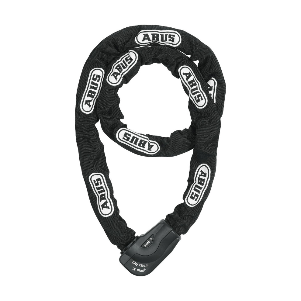 Abus Chain Lock Granit Citychain Xplus 1060 - Hardened Steel Bicycle Lock - Security Level 15