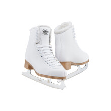 Jackson Ultima Jackson Classic Softskate Figure Skates for Women and Girls in white| Olympian Quality Ice Skates | Womens Size-5.0 | JC380.FL.050
