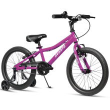 AVASTA 18 inch Kids Bike for 5 6 7 8 Years Old Little Kids Boys Girls with Dual Handbrakes & Kickstand and Adjustable Seat,Pink