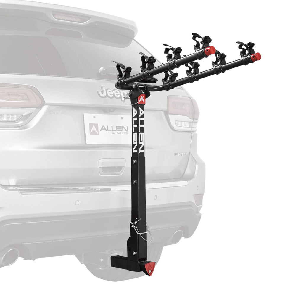 Allen Sports Deluxe 542QR 4 Quick Release Towbar Bicycle Carrier