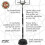 NET1 Attack Youth Portable Basketball System, White 5