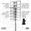 NET1 Attack Youth Portable Basketball System, White 4