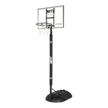 NET1 Attack Youth Portable Basketball System, White