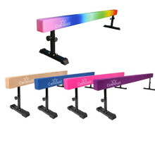 Cannons UK 8ft solid Gymnastics Balance Gym Beam Gymnastics (Blue)