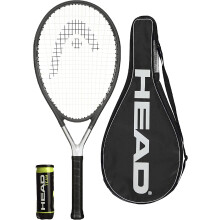 HEAD Ti S6 Titanium Tennis Racket, Protective Cover & 3 HEAD Team Tennis Balls (L1 (4 1/8"))