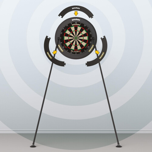 winmau Winmau Vertex Dartboard Stand 2