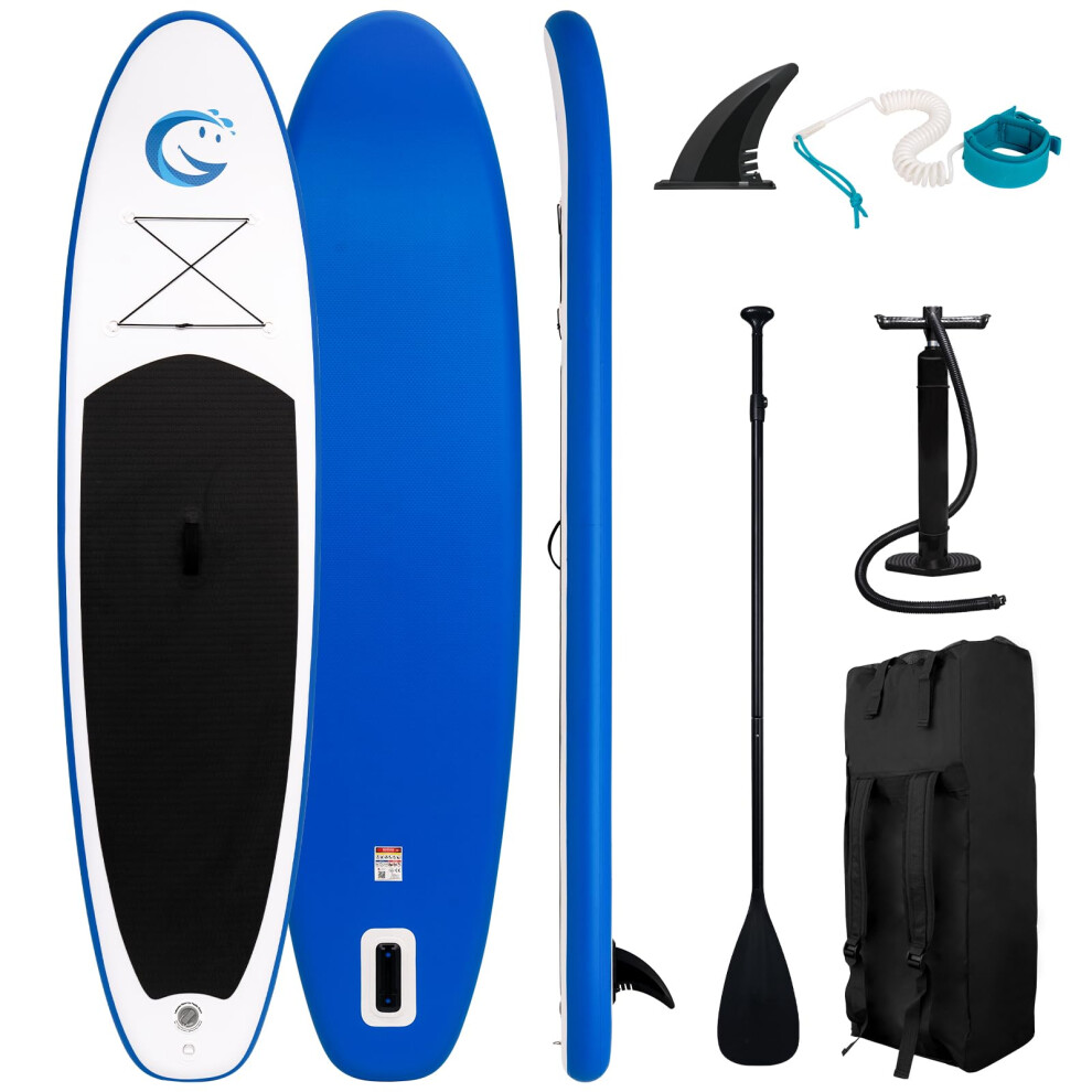 FunWater SUP Inflatable Stand Up Paddle Board 11'6"/11'/10'5" Ultra-Light with Inflatable Board,ISUP Accessories,Three Fins,Adjustable Paddle,